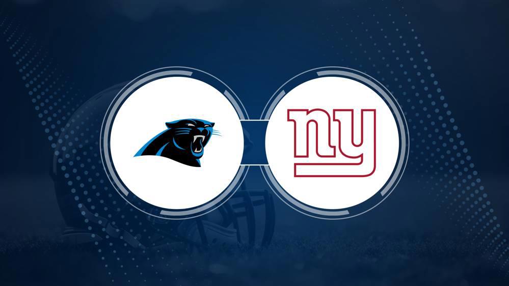 Best Bets, Odds for the Panthers vs. Giants Game – Week 10