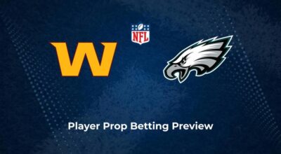 Commanders vs. Eagles Player Props & Odds – Week 11