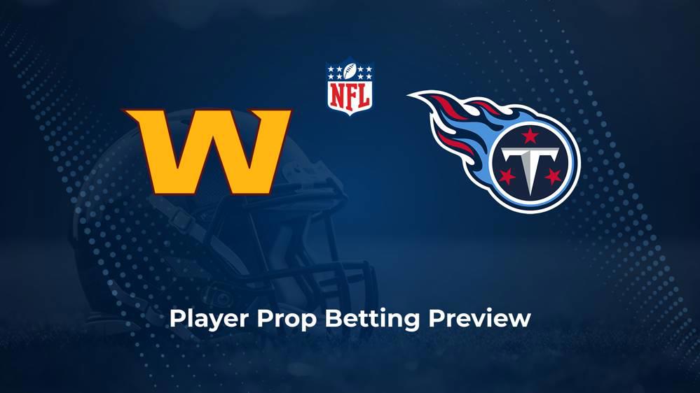 Commanders vs. Titans Player Props & Odds – Week 13