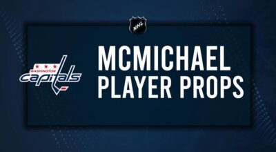 Connor McMichael Player Prop Bets for the Capitals vs. Avalanche Game - November 15