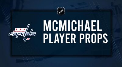 Connor McMichael Player Prop Bets for the Capitals vs. Predators Game - November 6