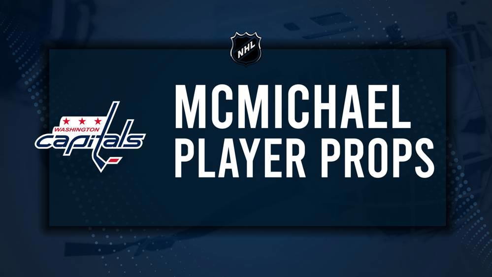 Connor McMichael Player Prop Bets for the Capitals vs. Predators Game - November 6