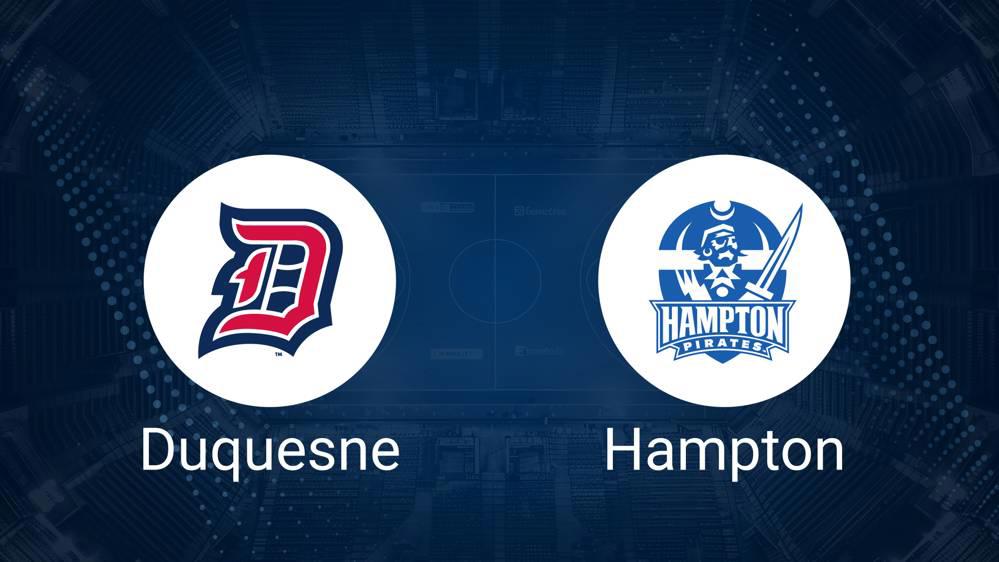 Duquesne vs. Hampton Basketball Tickets - Monday, November 25