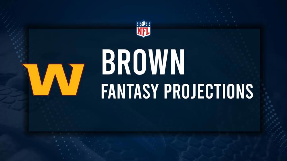 Dyami Brown Fantasy Projections: Week 13 vs. the Titans