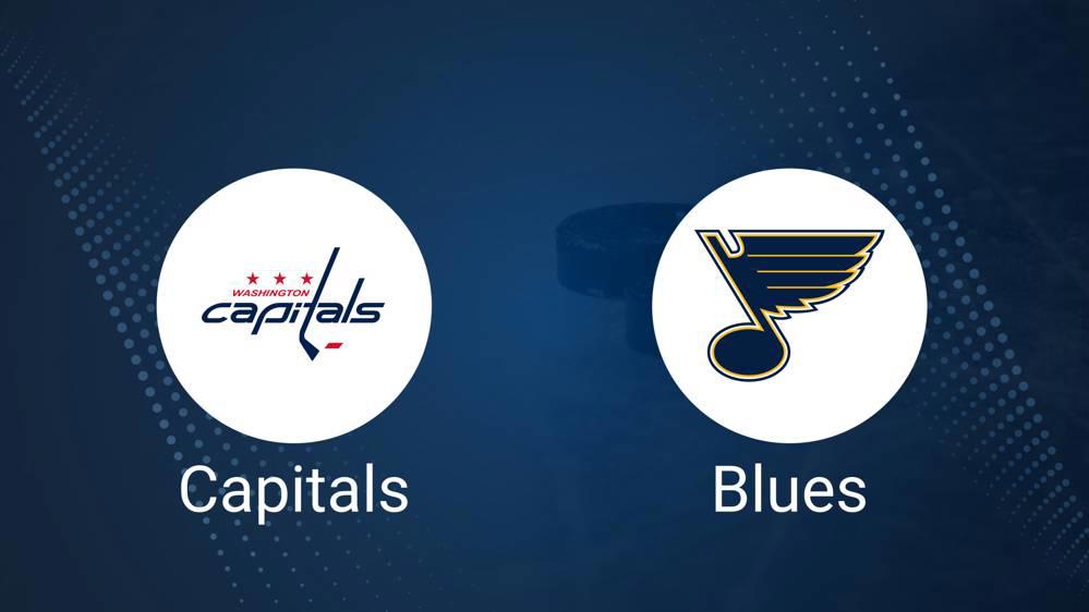 How to Pick the Capitals vs. Blues Game with Odds, Spread, Betting Line and Stats – November 9