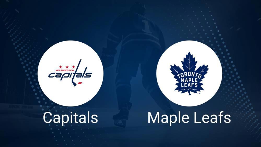 How to Pick the Capitals vs. Maple Leafs Game with Odds, Spread, Betting Line and Stats – November 13