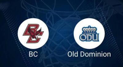 How to Watch Boston College vs. Old Dominion on TV or Live Stream - November 24