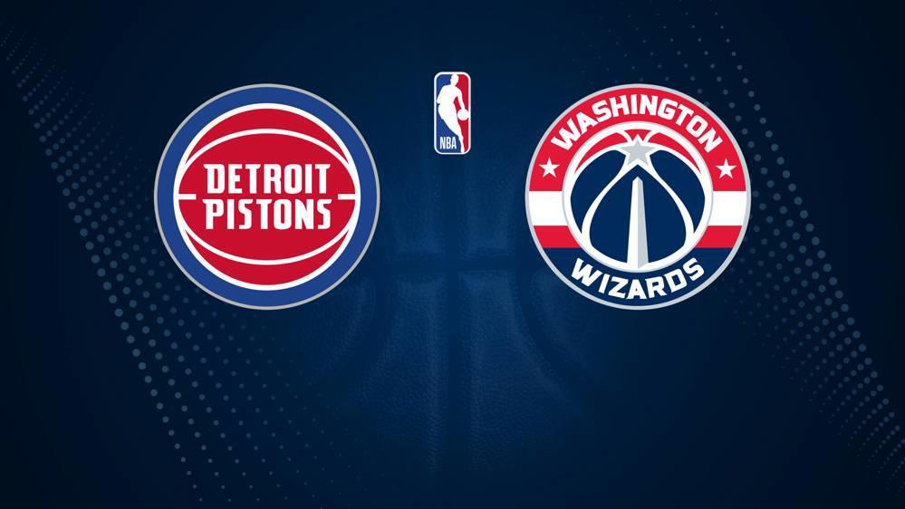 How to Watch the Pistons vs. Wizards Game: Streaming & TV Channel Info for November 17