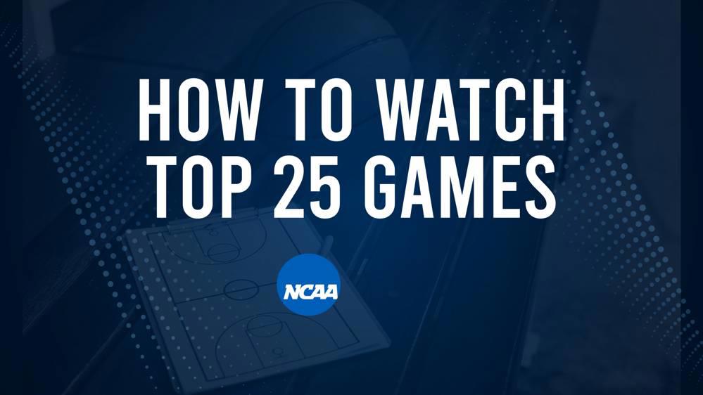 How to Watch Top 25 Women's College Basketball Games - Saturday, November 30