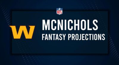 Jeremy McNichols Fantasy Projections: Week 11 vs. the Eagles