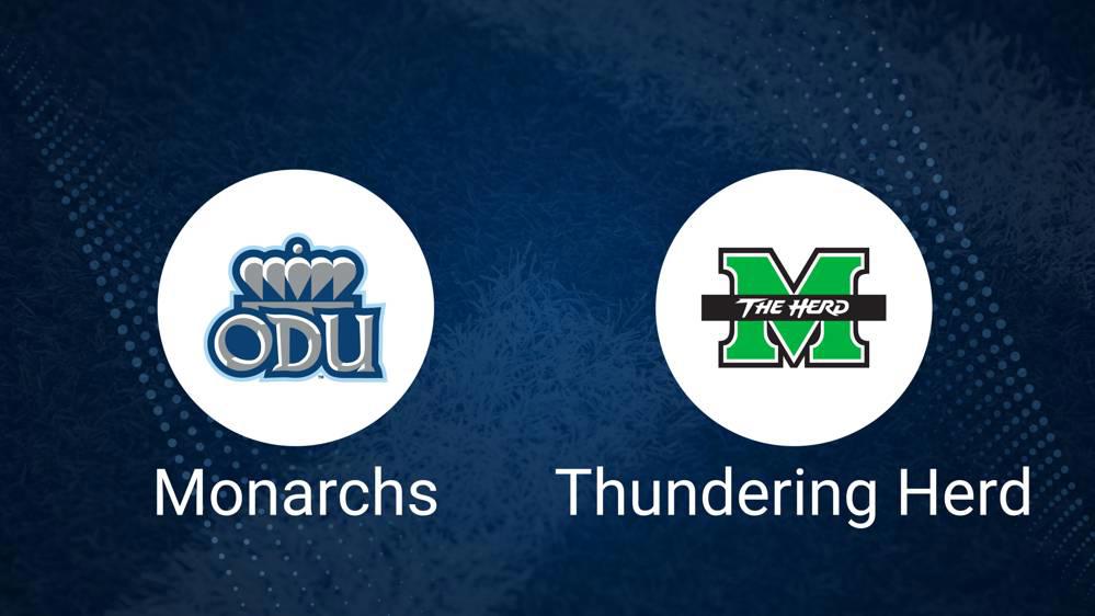 Old Dominion vs. Marshall Nov. 23 Tickets & Start Time