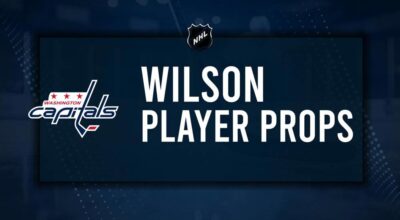 Tom Wilson Player Prop Bets for the Capitals vs. Avalanche Game - November 15