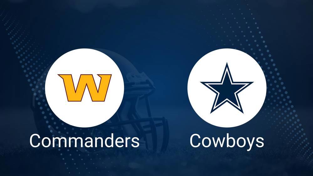 Where to Watch Commanders vs. Cowboys on TV or Streaming Live - Nov. 24