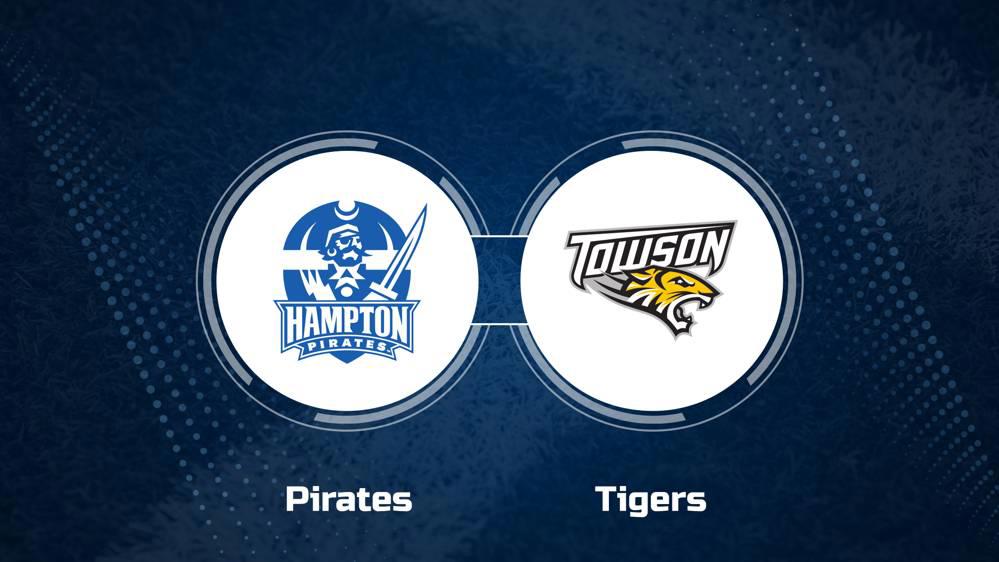 Where to Watch Hampton vs. Towson on TV or Streaming Live - Nov. 9