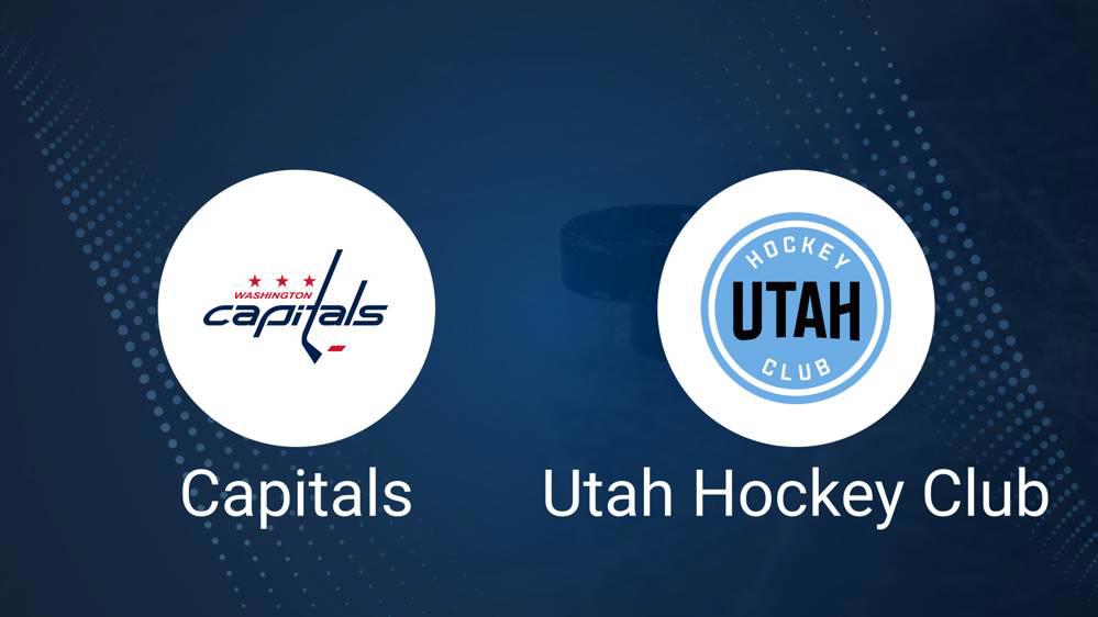 Where to Watch Washington Capitals vs. Utah Hockey Club on TV or Streaming Live - November 18