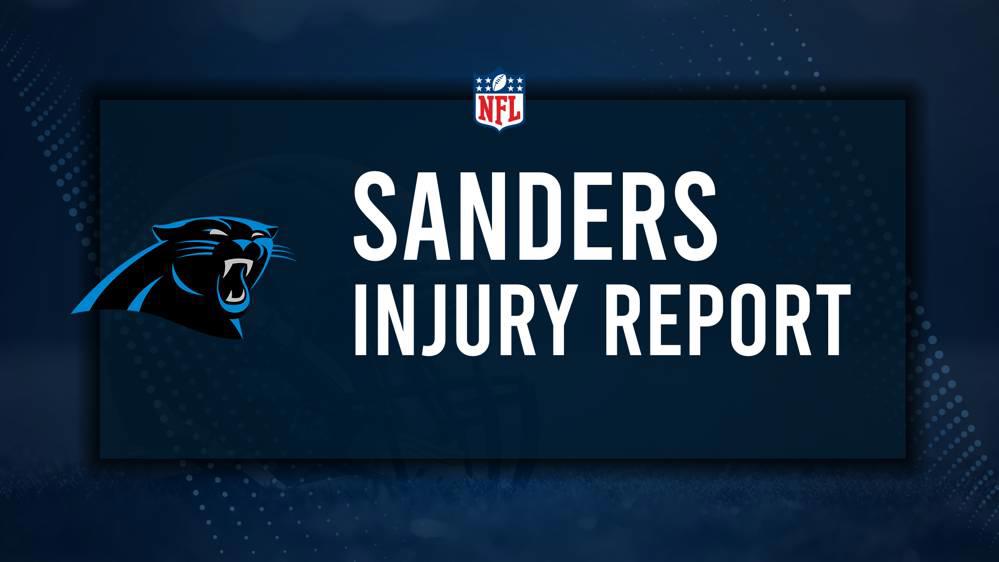 Will Ja'Tavion Sanders Play in Week 13? NFL Injury Status, News & Updates