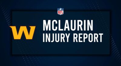 Will Terry McLaurin Play in Week 9? NFL Injury Status, News & Updates