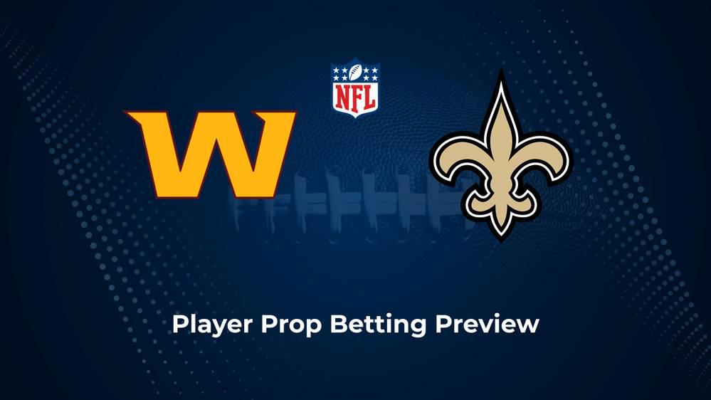 Commanders vs. Saints Player Props & Odds – Week 15