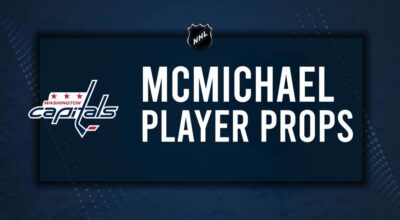 Connor McMichael Player Prop Bets for the Capitals vs. Bruins Game - December 31