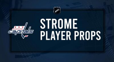 Dylan Strome Player Prop Bets for the Capitals vs. Canadiens Game - December 7