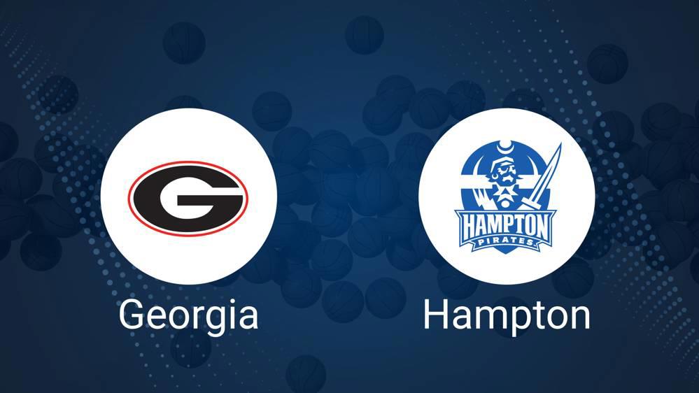 How to Watch Georgia vs. Hampton Women's Basketball on TV or Live Stream - December 1