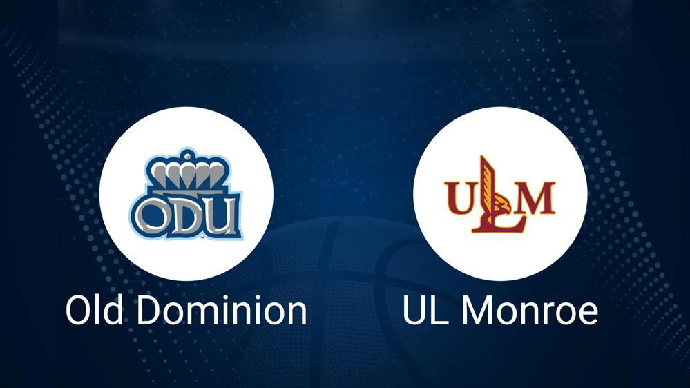 How to Watch UL Monroe vs. Old Dominion on TV or Live Stream - December 21