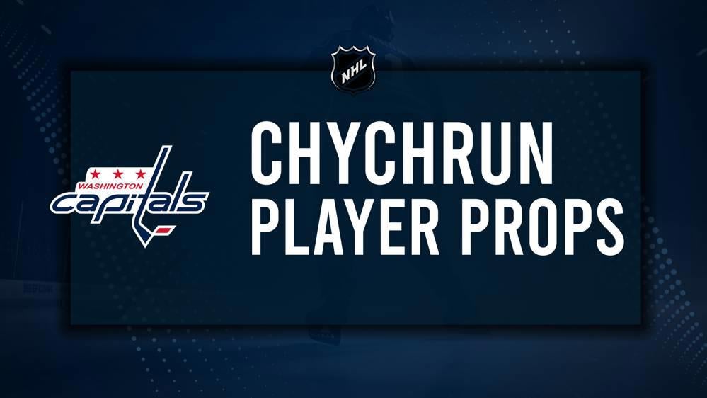 Jakob Chychrun Player Prop Bets for the Capitals vs. Red Wings Game - December 29