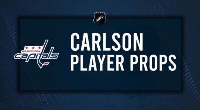 John Carlson Player Prop Bets for the Capitals vs. Bruins Game - December 23