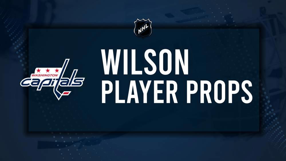 Tom Wilson Player Prop Bets for the Capitals vs. Sharks Game - December 3