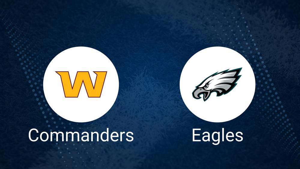 Where to Watch Commanders vs. Eagles on TV or Streaming Live - Dec. 22