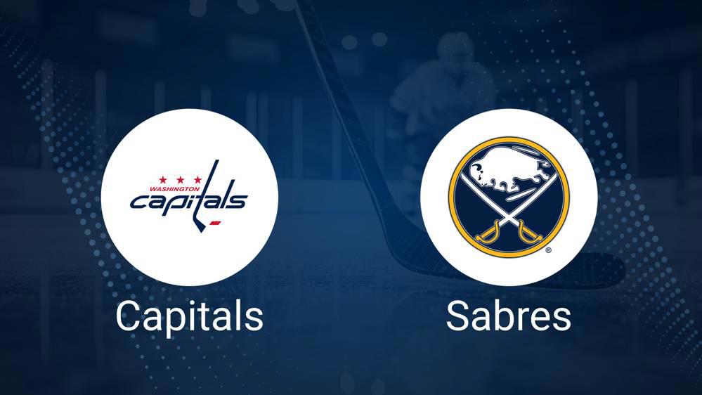 Where to Watch Washington Capitals vs. Buffalo Sabres on TV or Streaming Live - December 14