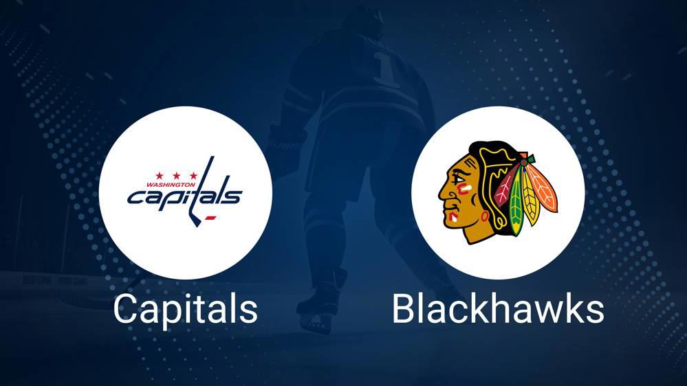 Where to Watch Washington Capitals vs. Chicago Blackhawks on TV or Streaming Live - December 17