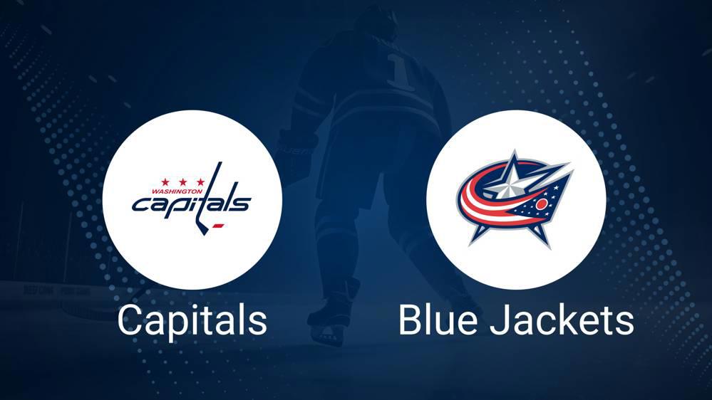 Where to Watch Washington Capitals vs. Columbus Blue Jackets on TV or Streaming Live - December 12