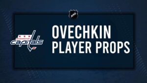 Alexander Ovechkin Player Prop Bets for the Capitals vs. Sabres Game - January 6