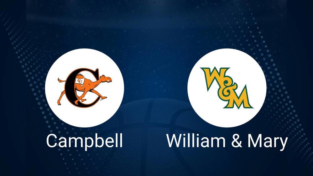 Campbell vs. William & Mary Basketball Tickets - Thursday, January 30