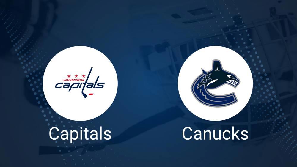 Capitals vs. Canucks Injury Report Today - January 8