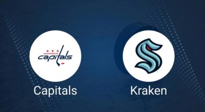 Capitals vs. Kraken Injury Report Today - January 23