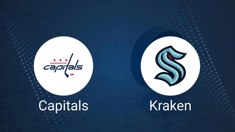 Capitals vs. Kraken Injury Report Today - January 23