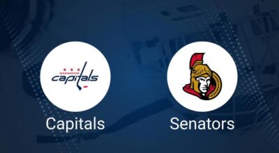 Capitals vs. Senators Injury Report Today - January 16