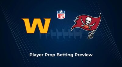 Commanders vs. Buccaneers Player Props & Odds – NFC Wild Card