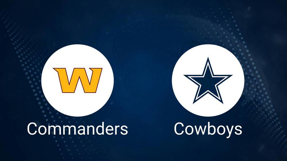 Commanders vs. Cowboys Predictions & Picks: Odds, Moneyline, Spread - Week 18