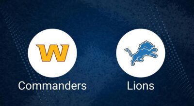 Commanders vs. Lions: Odds, Moneyline, and Spread - NFL Playoffs