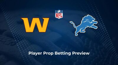 Commanders vs. Lions Player Props & Odds – NFC Divisional