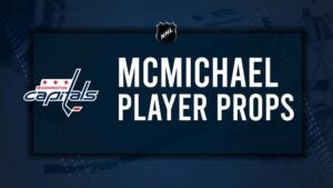 Connor McMichael Player Prop Bets for the Capitals vs. Sabres Game - January 6