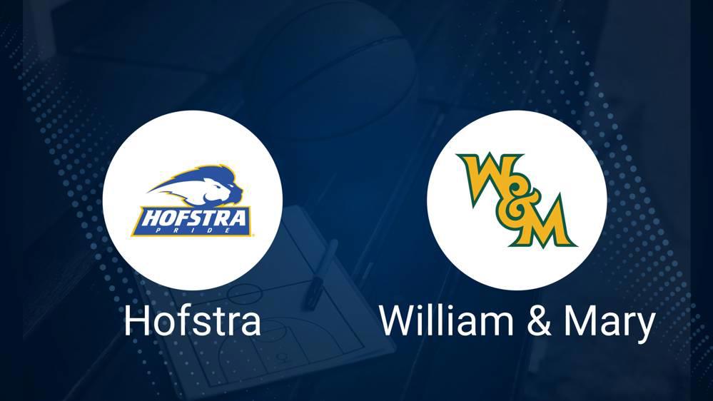 How to Watch Hofstra vs. William & Mary on TV or Live Stream - January 2