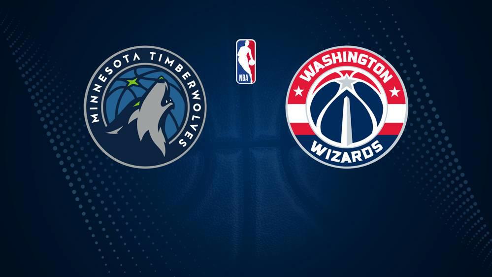 How to Watch the Timberwolves vs. Wizards Game: Streaming & TV Channel Info for January 13