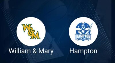 How to Watch William & Mary vs. Hampton on TV or Live Stream - January 16