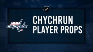 Jakob Chychrun Player Prop Bets for the Capitals vs. Bruins Game - December 31