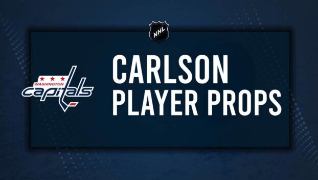 John Carlson Player Prop Bets for the Capitals vs. Canucks Game - January 25