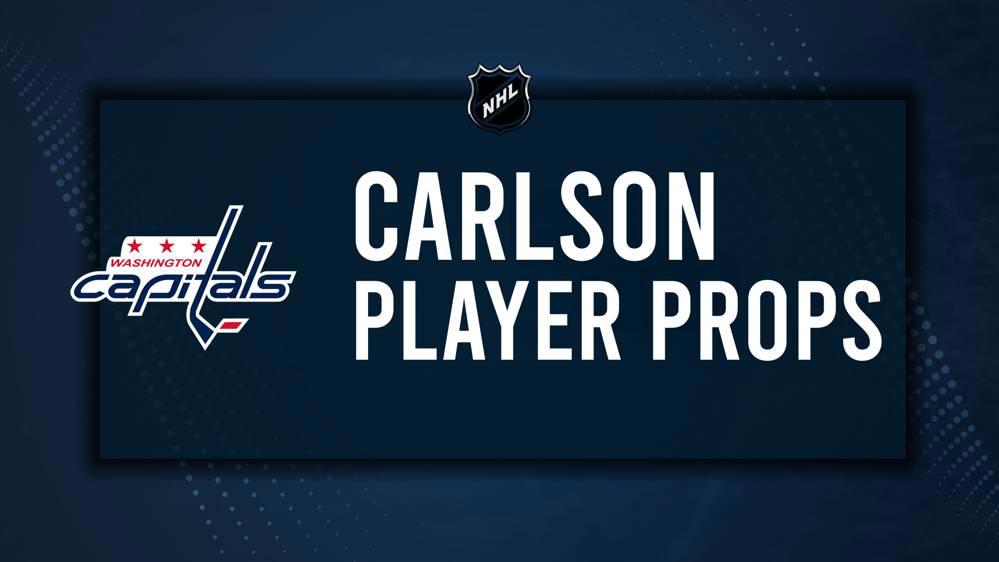 John Carlson Player Prop Bets for the Capitals vs. Predators Game - January 11